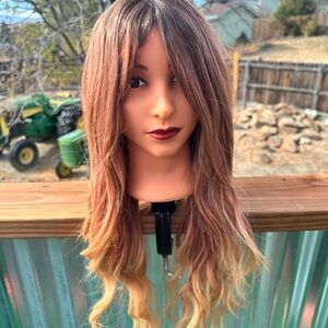 Ombre Brown and Blonde Wig